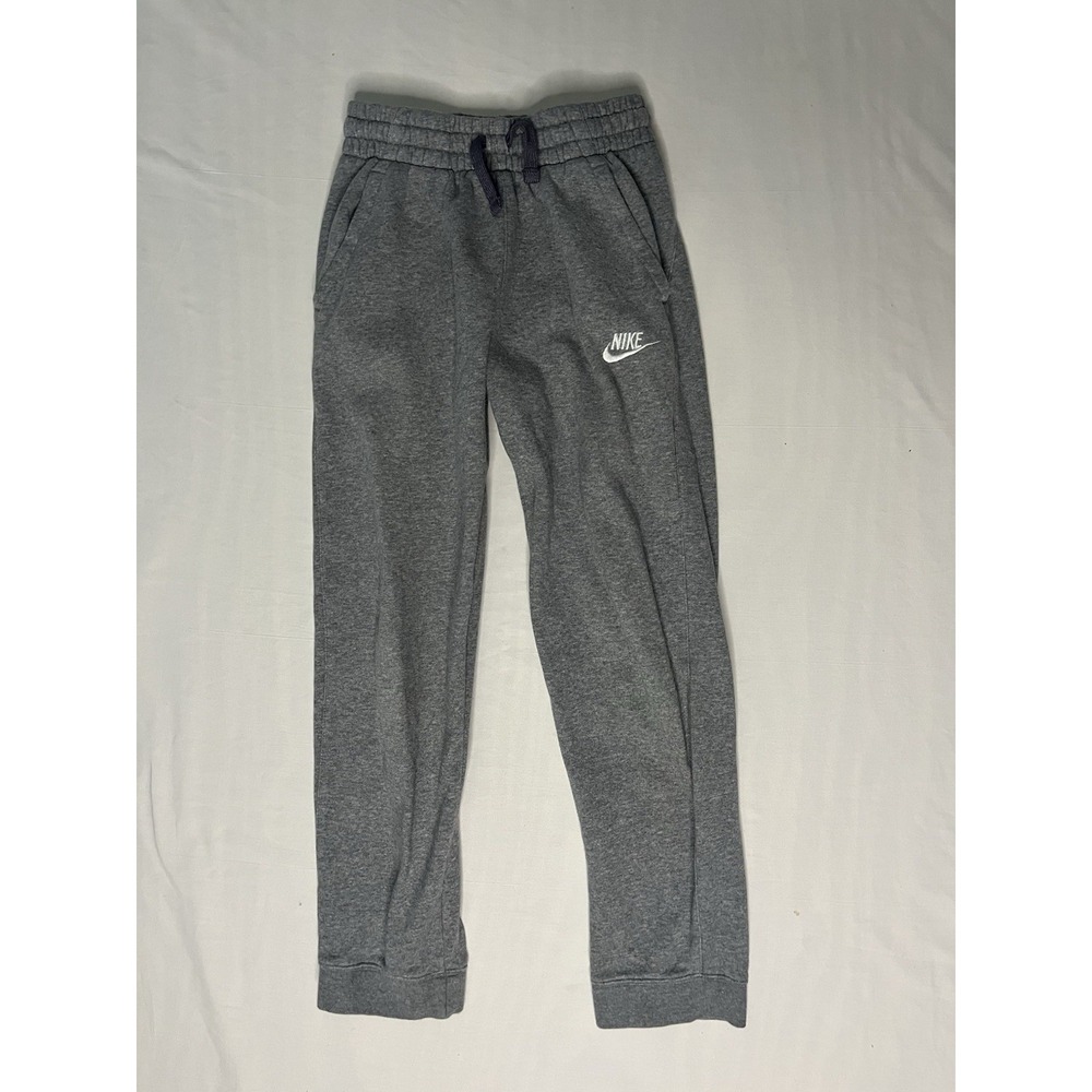 Nike Sportswear Club Fleece Jogger Pants Men's Large Gray Pockets BV3634-091